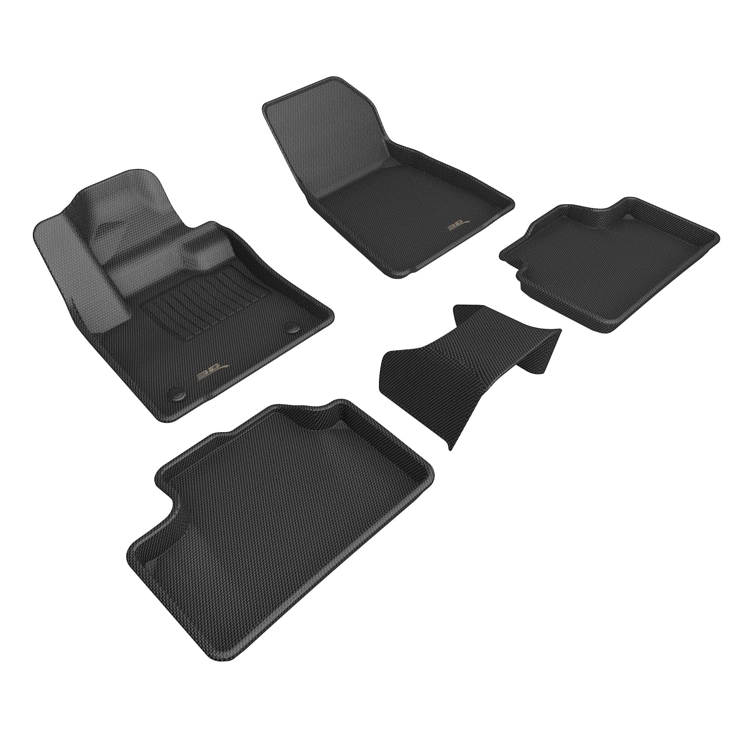 3D MAXpider Compatible with VOLVO C40 RECHARGE 2022-2026 / EC40 2025-2026 KAGU BLACK R1 R2