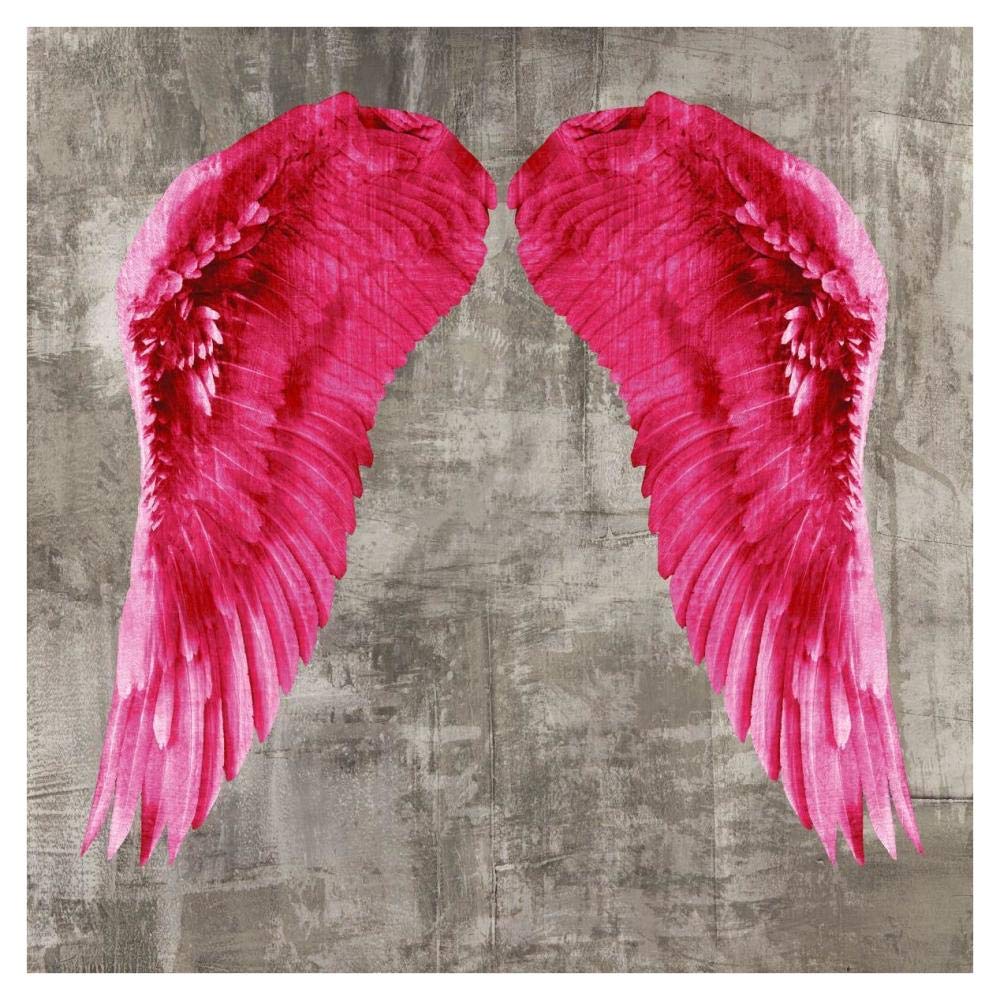 Angel Wings VI-Paper Art-38x38”