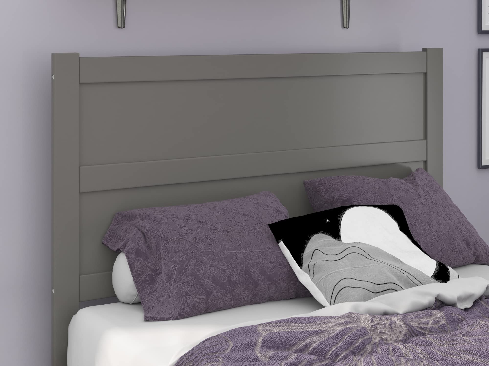 NoHo Full Headboard in Grey