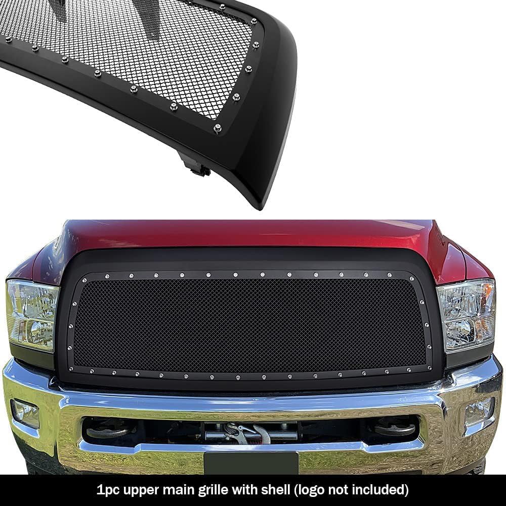 PE + Stainless Steel Main Upper Package Grille 2010-2013 Ram 2500 /2010-2013 Ram 3500