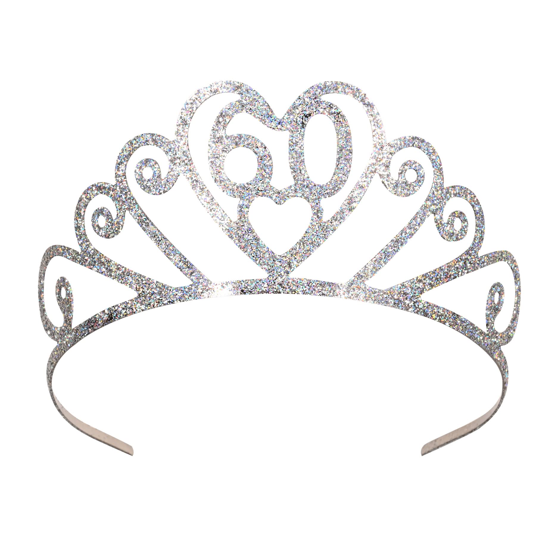 Glittered Metal  60  Tiara