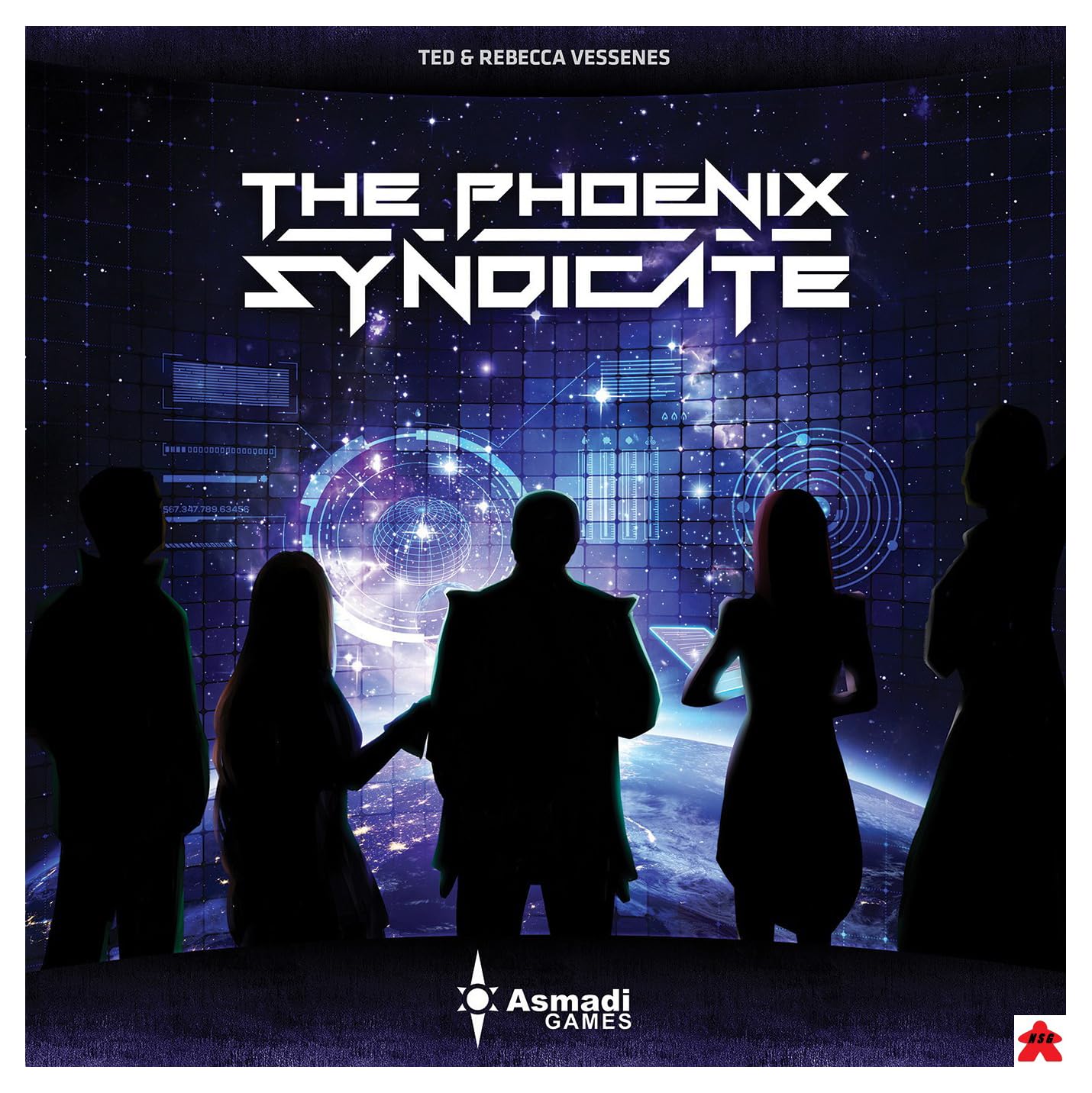 Asmadi Games The Phoenix Syndicate Board Game