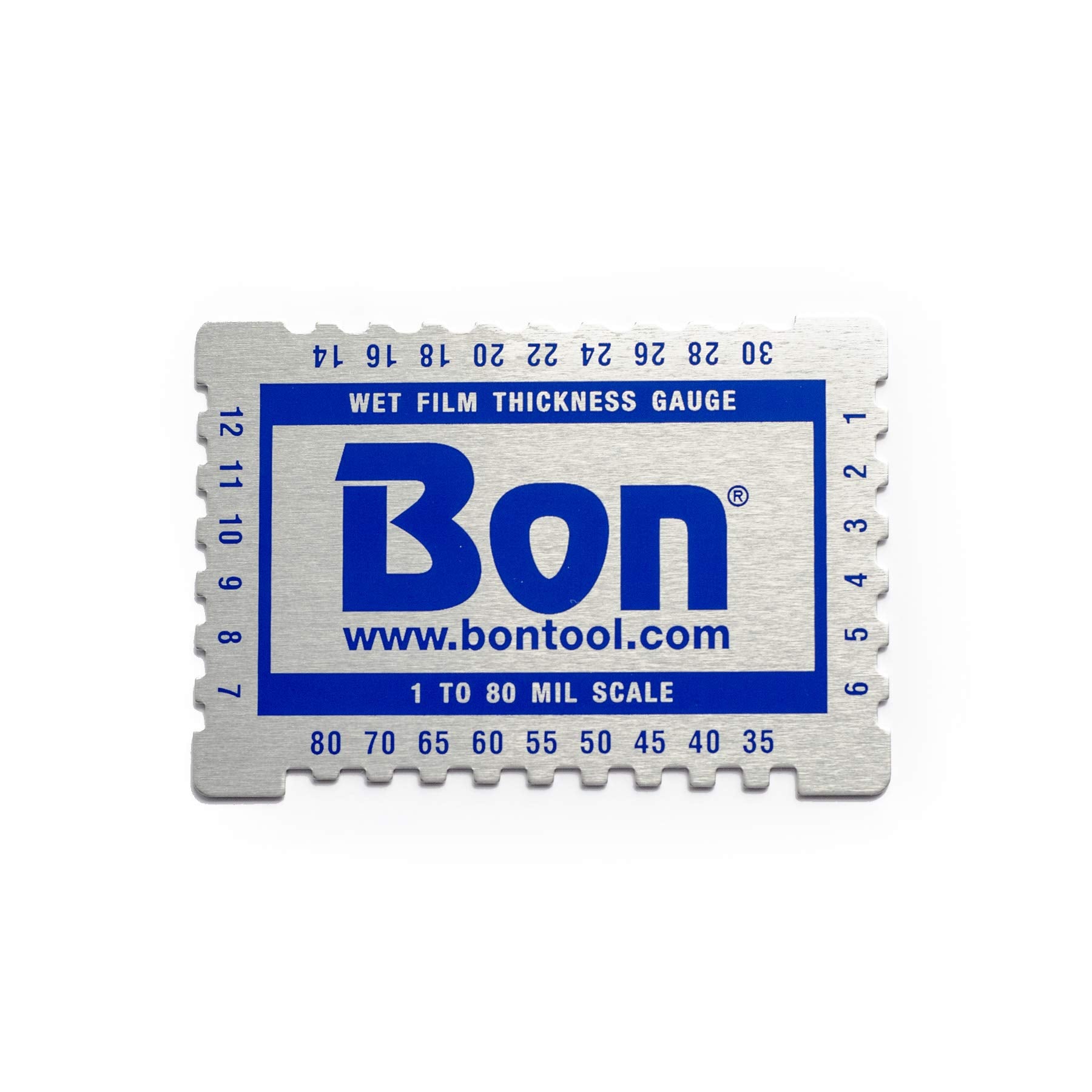 Bon 82-479 Wet Film Gauge-1-80 Mil Scale