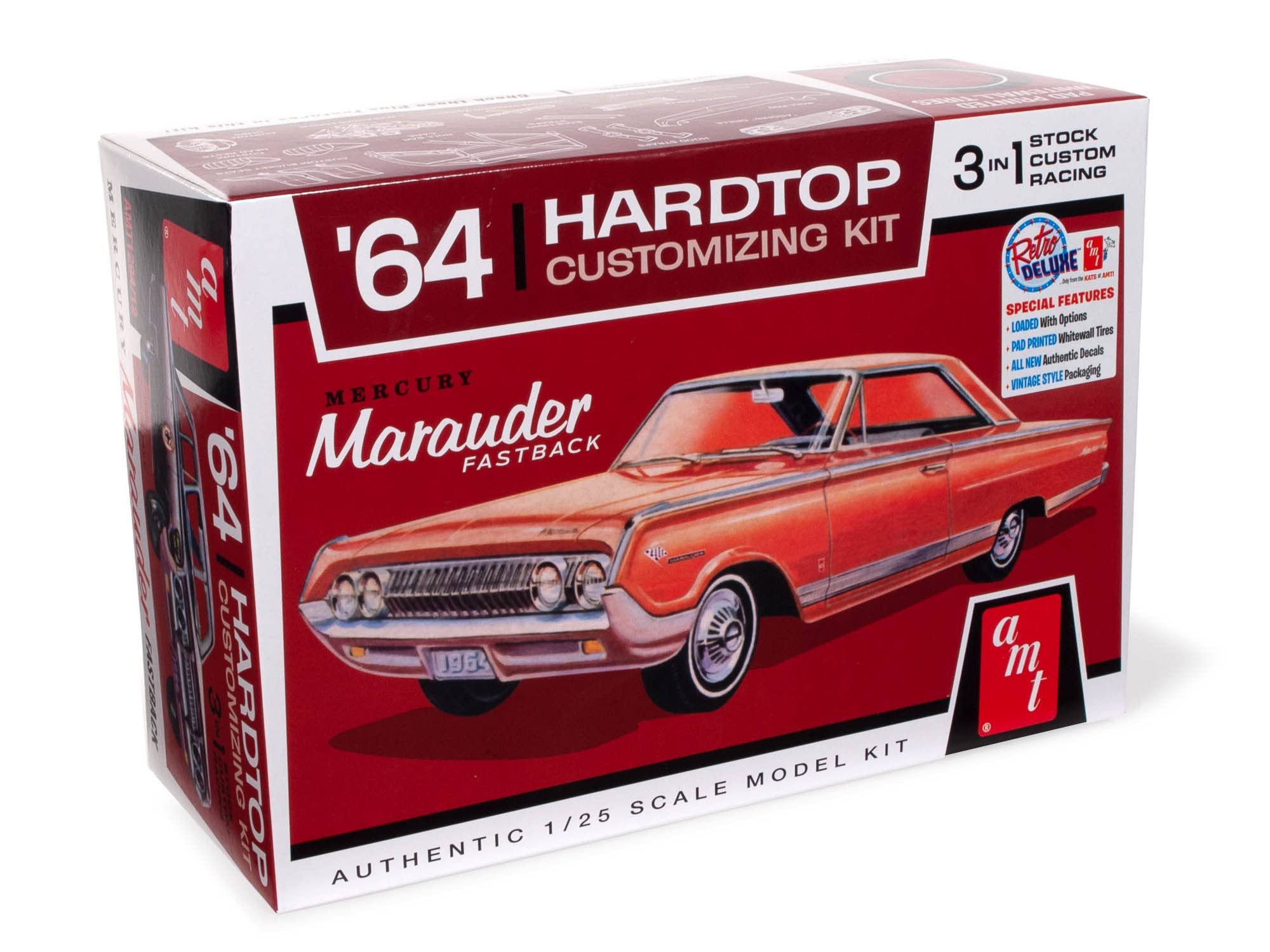 Amt 1964 Mercury Marauder Hardtop 1:25 Scale Model Kit