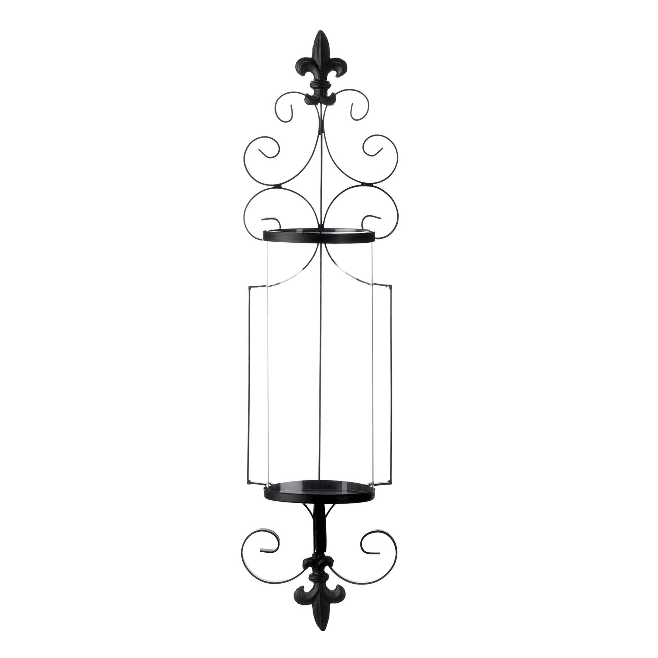 FLEUR-DE-LIS WALL SCONCE