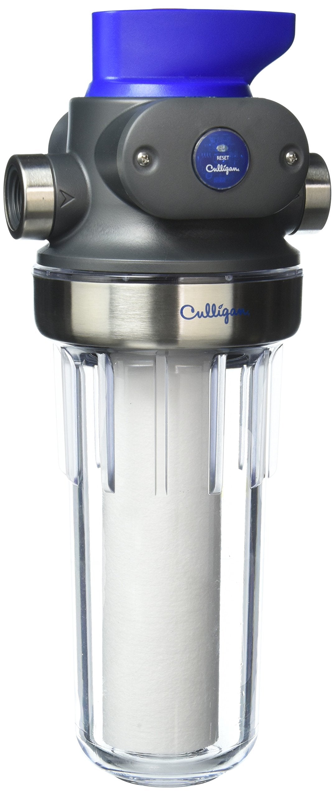 Culligan Wh-S200-C Whole-House Sediment Water Filtration System, (Clear, Black, Blue)