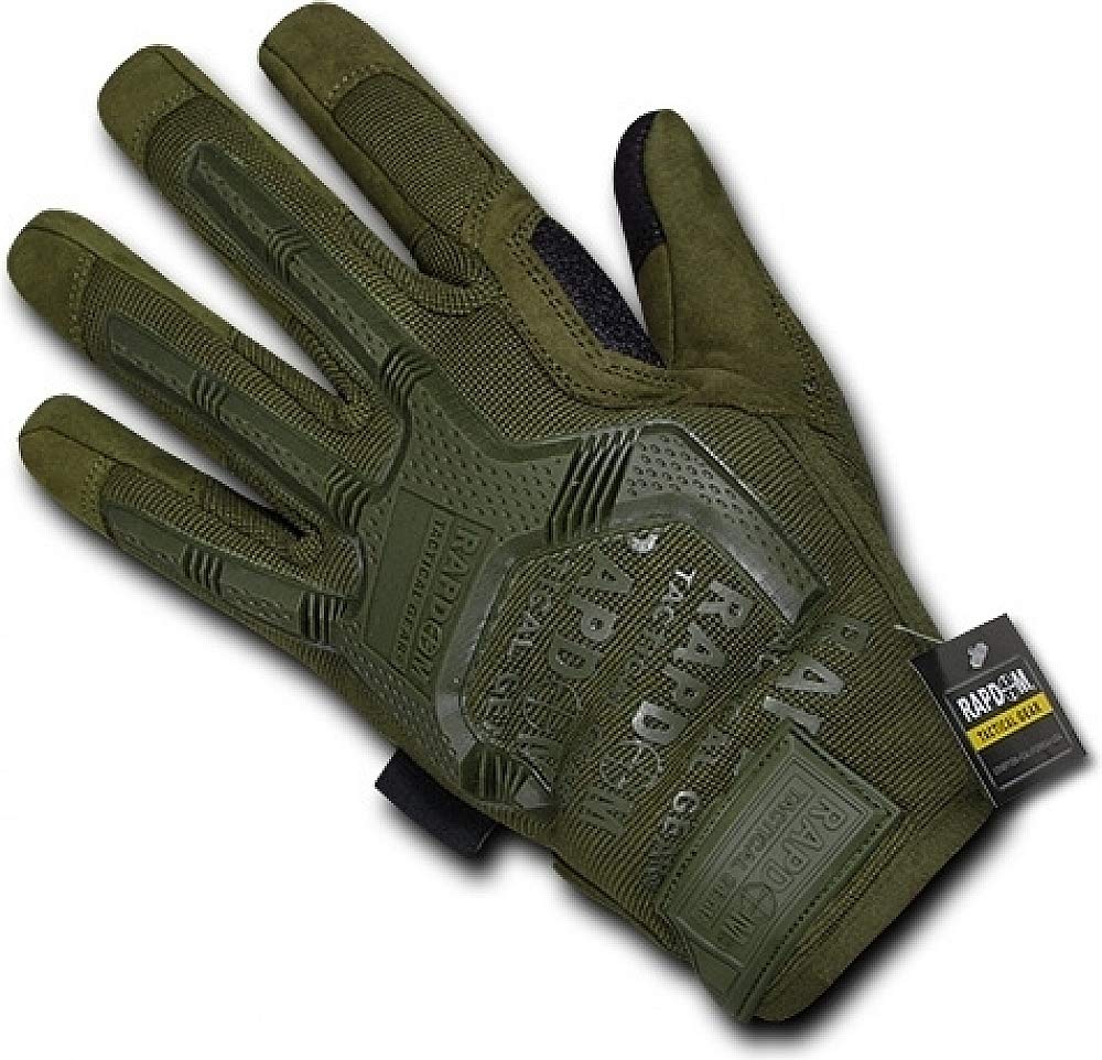 Impact Protection Gloves, Olive Drab, L