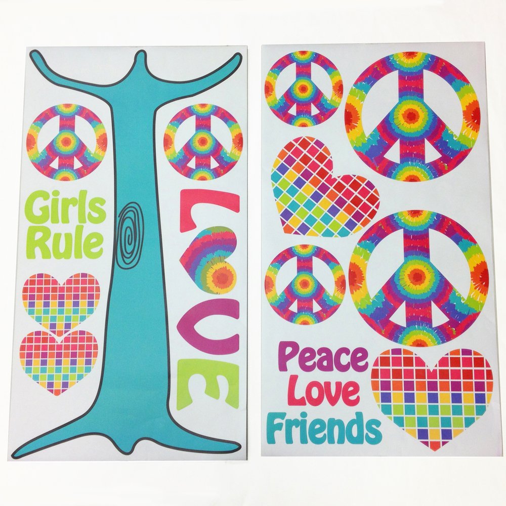 Terrific Tie Dye - Wall Decals