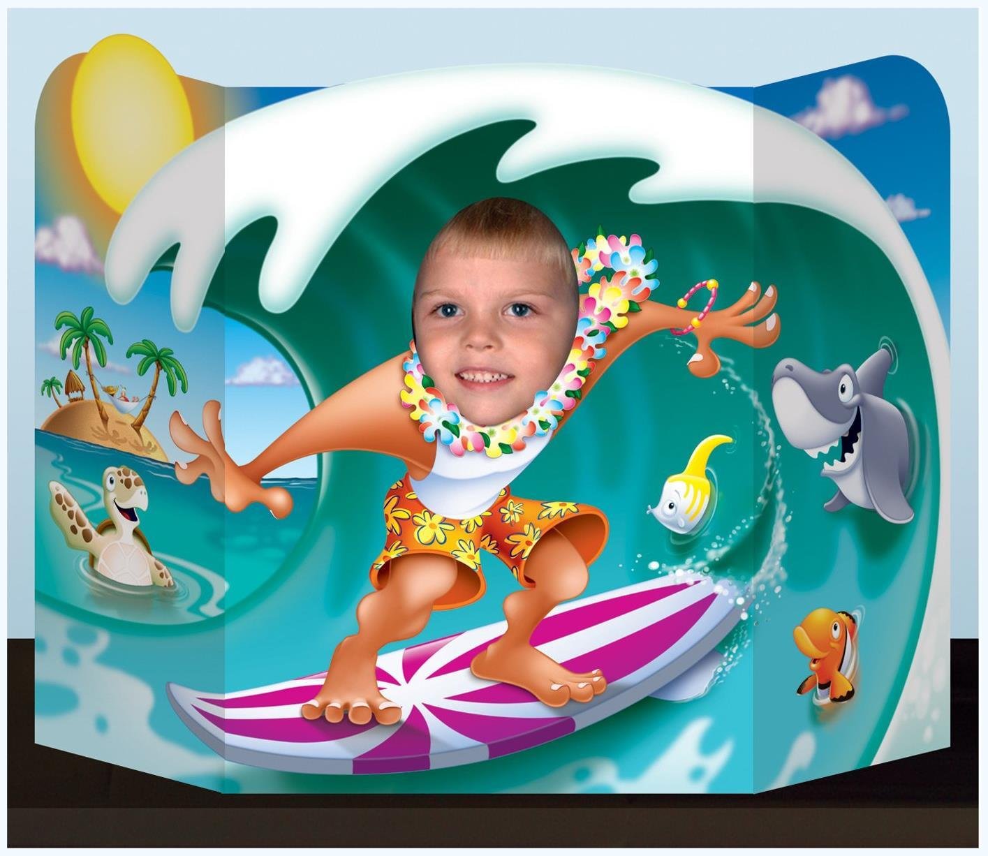 Surfer Dude Photo Prop