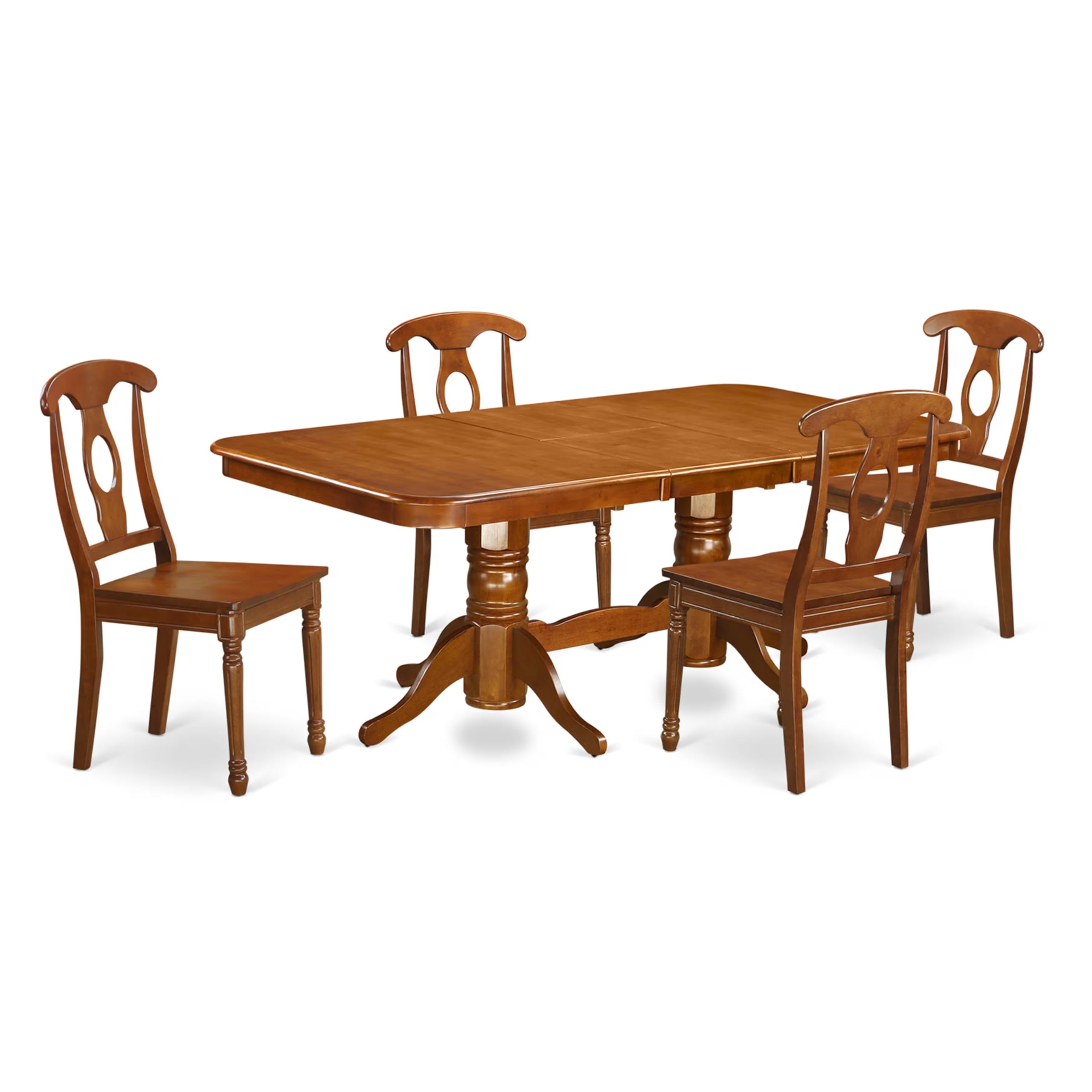5  Pc  Dining  set  Dining  Table  and  chair  set  having  rectangular  Table  with  Leaf  and  4  Dining  Chairs.