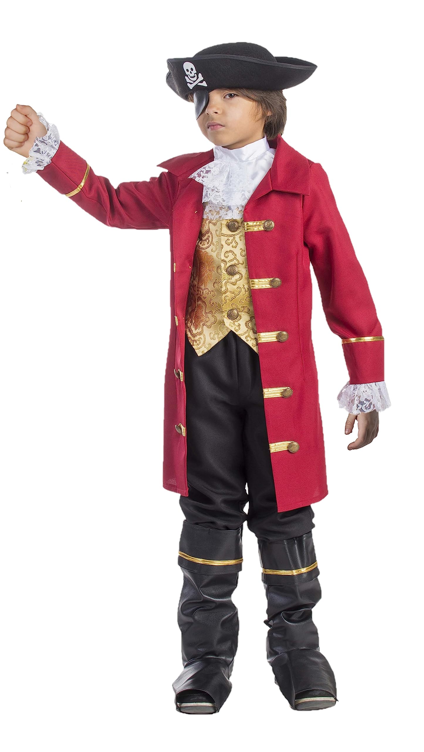 Elite Boys Pirate Costume - S (4-6)