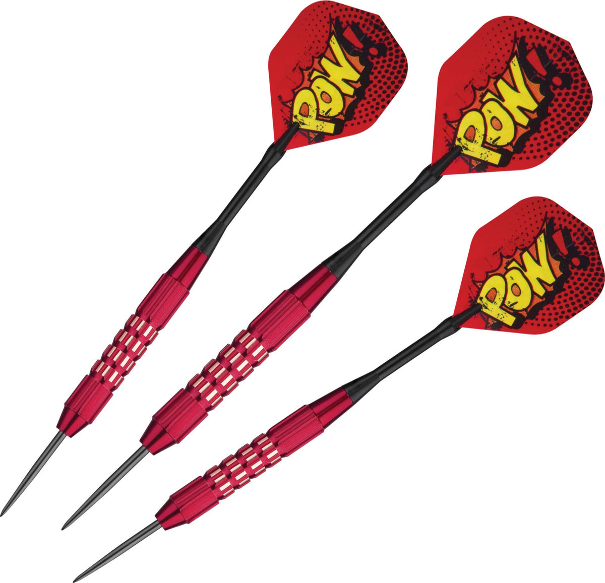Viper Comix Steel Tip Darts: Pow (Red), 22 Grams
