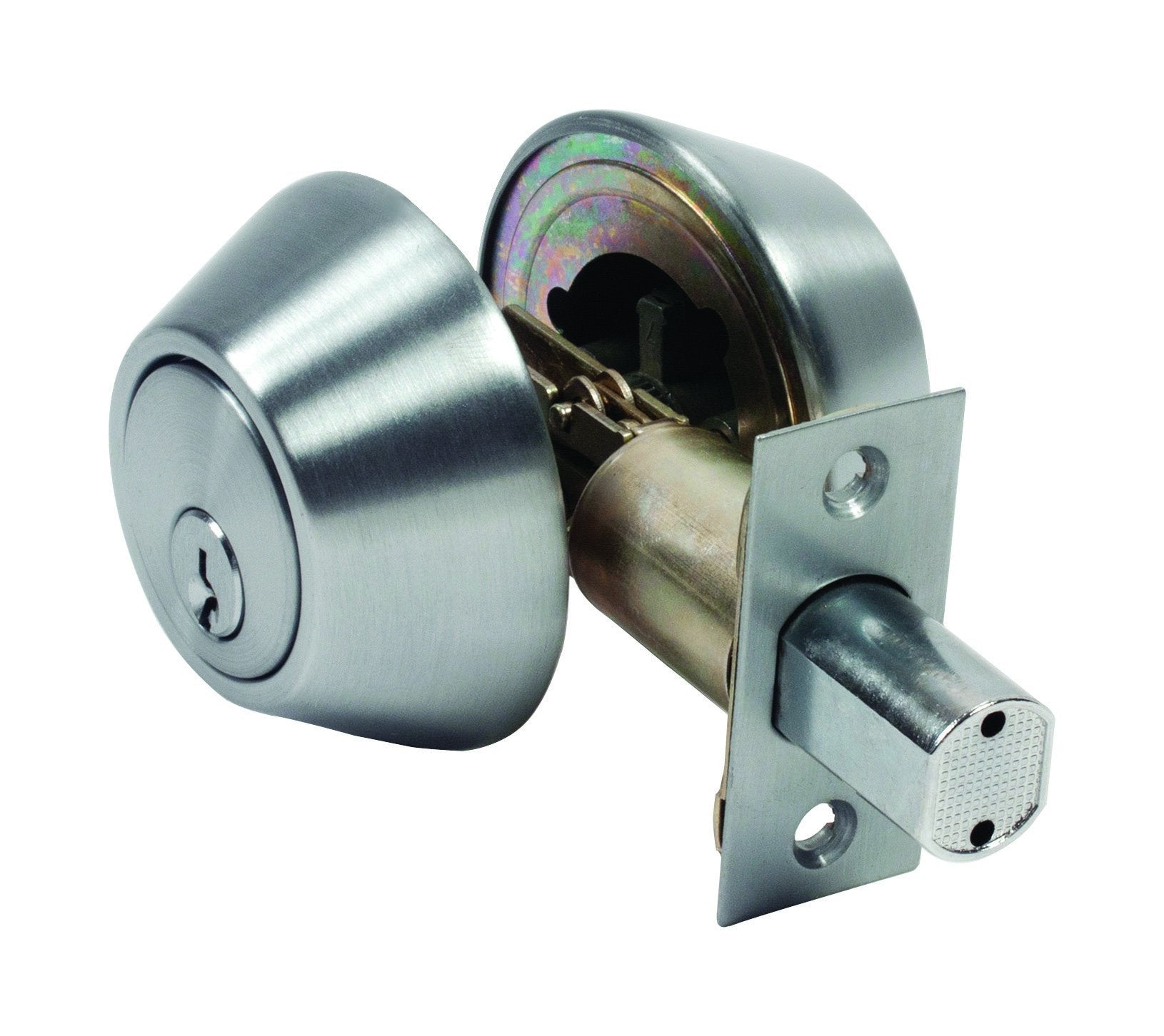 Homeplus Deadbolt Double Cylinder 2-38 Or 2-34 Bkst Kw1