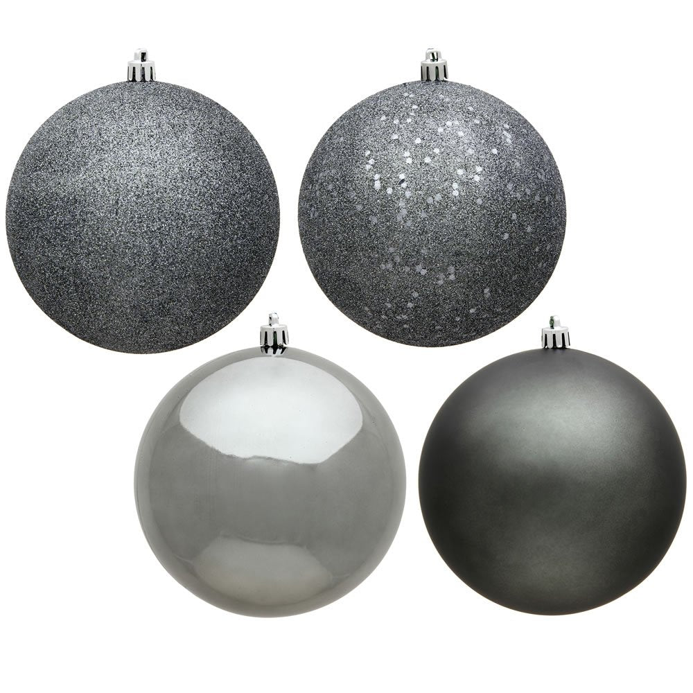 Casafoyer  2.4” Pewter Ball 4 Finish Asst 24/Bx - N590687 - (Pack Of 2)