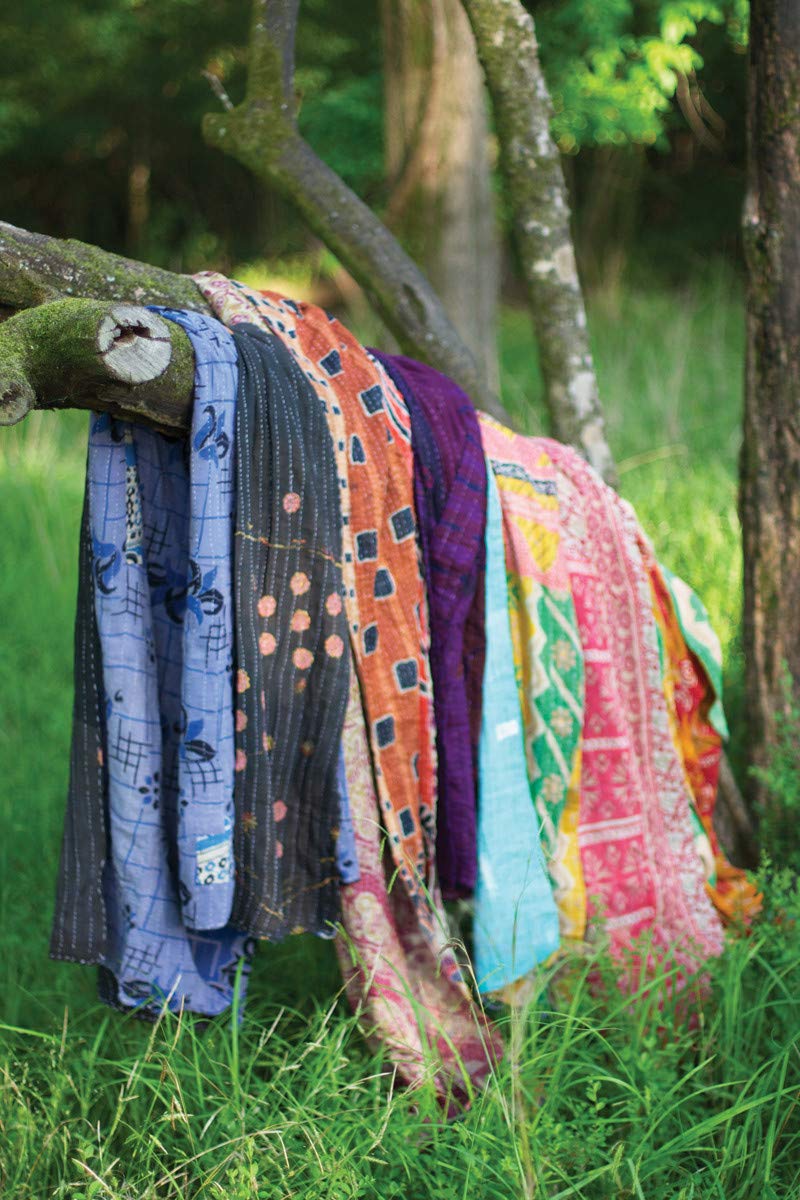 Recycled Kantha Throws-Assorted Sizes And Patterns