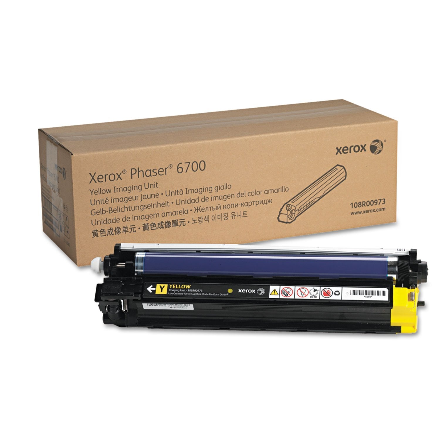 XEROX BR PHASER 6700 1-YELLOW IMAGING UNIT, 50k yield