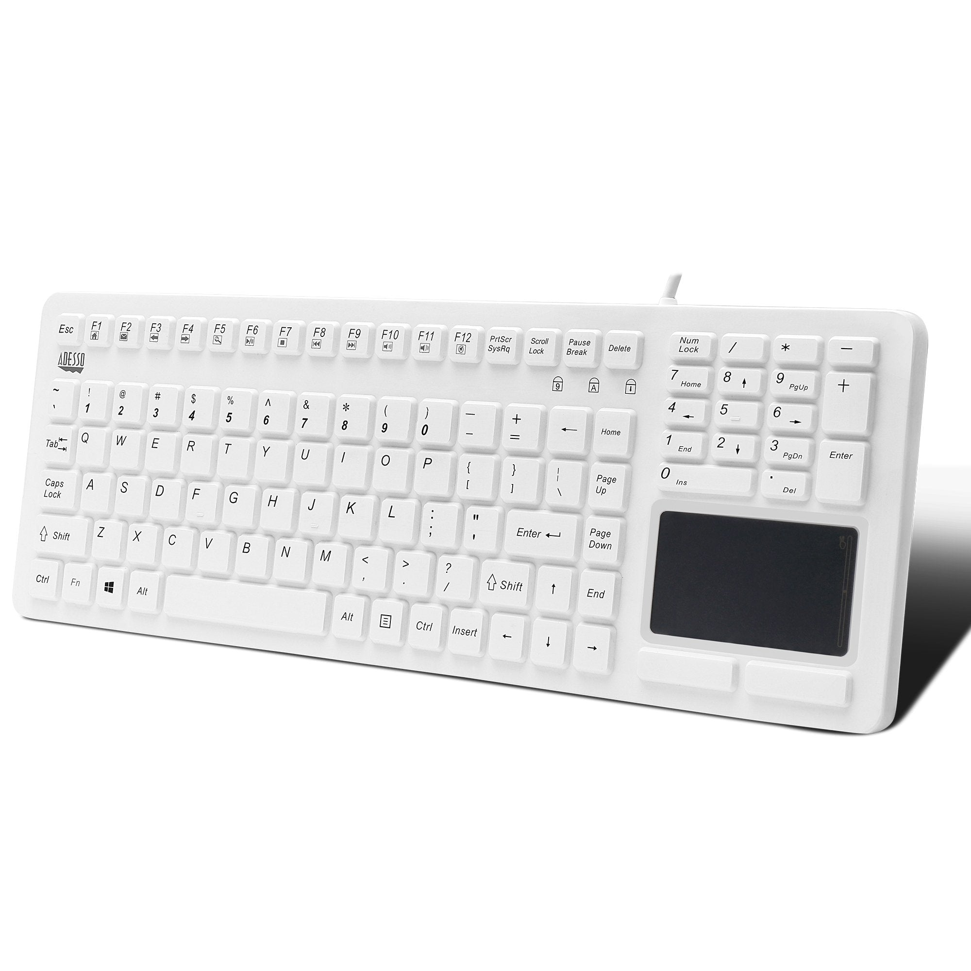 Waterproof Touchpad Kyb Wh Sil