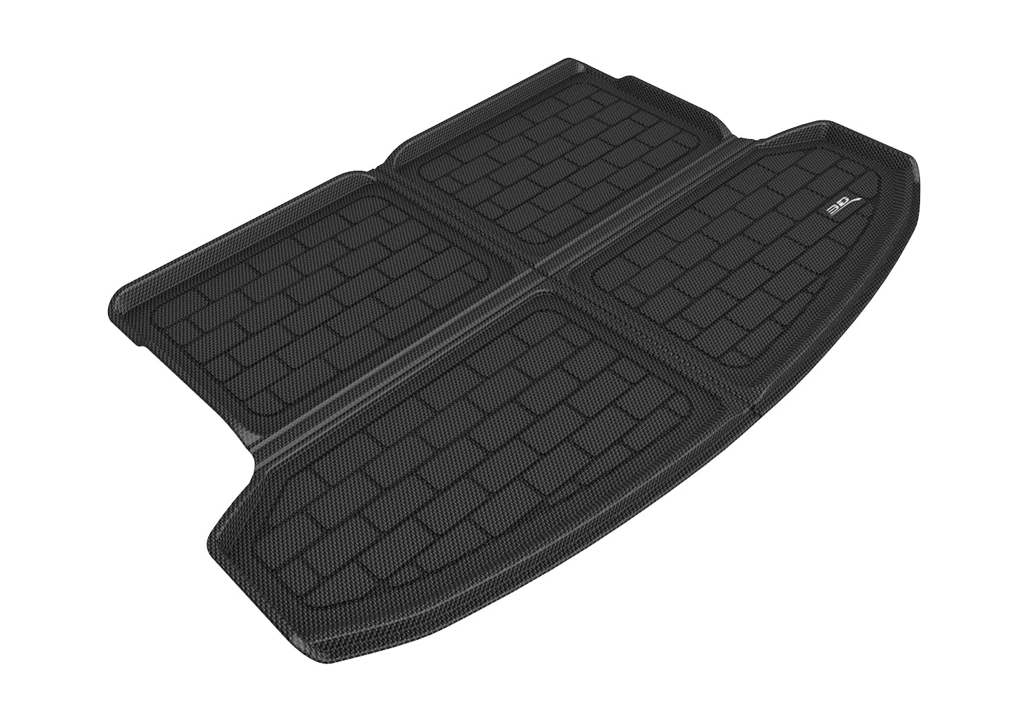 3D MAXpider KIA SELTOS 2022-2022 KAGU BLACK CROSS FOLD CARGO LINER