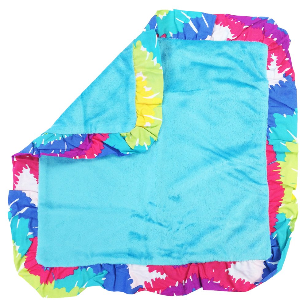 Terrific Tie Dye - Binky Blanket