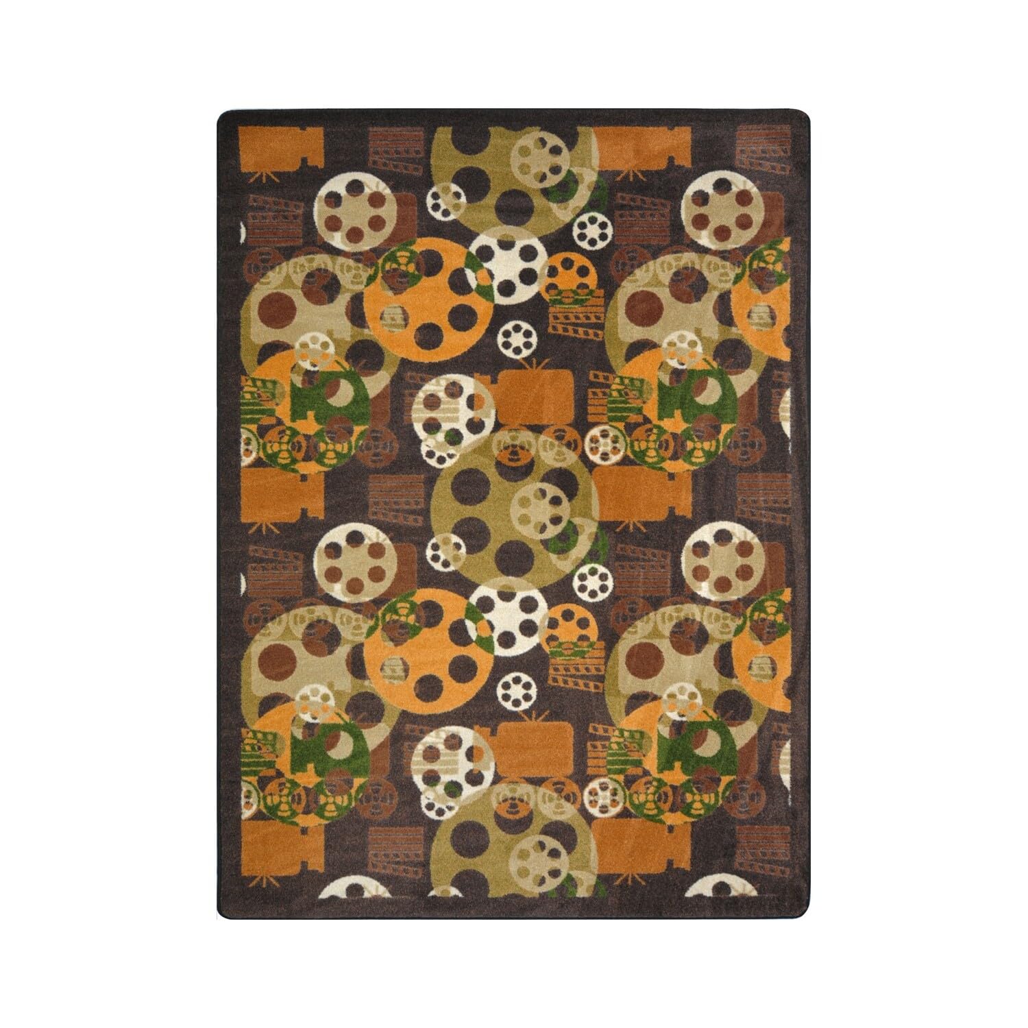 Blockbuster 78 x 109??area rug in color Brown