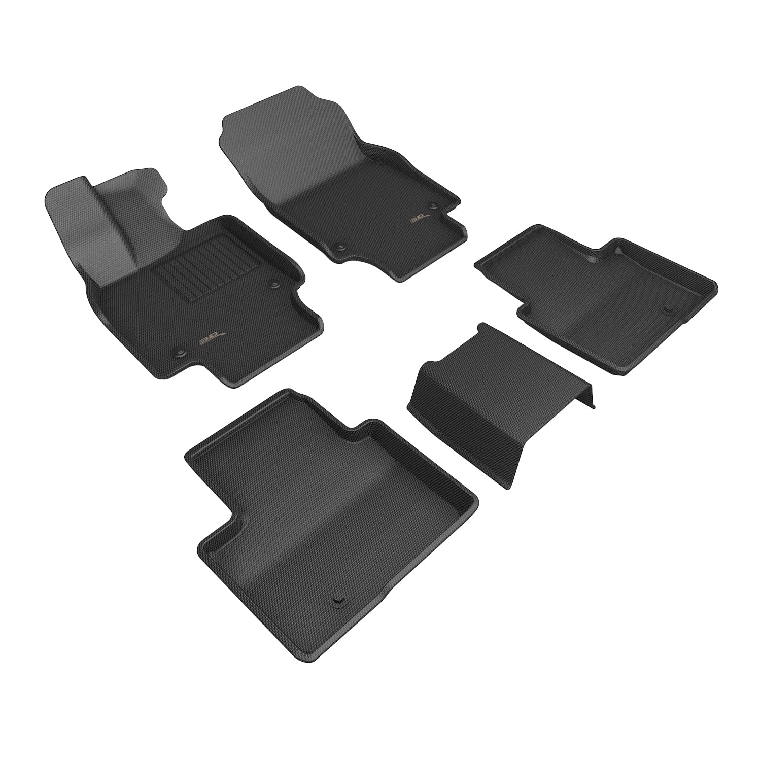 3D MAXpider Compatible with TOYOTA CROWN 2023-2026 KAGU BLACK R1 R2