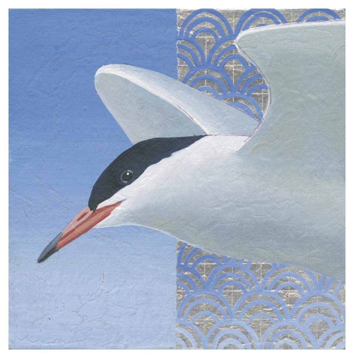 Common Tern II -Paper Art-42x42”