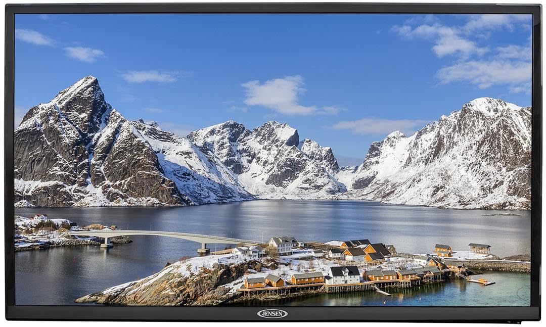 Jensen Jtv3223Dcs 32 Wall Mount Smart Tv, Black; 12Vdc; 45W; 1366 X 768 Max Resolution; Tft Led Panel; 4000:1 Contrast Ratio; 
