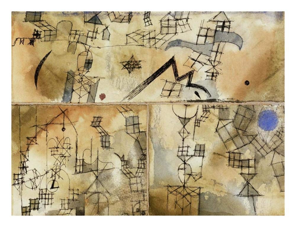 Three-Part Composition-Paper Art-26x20”