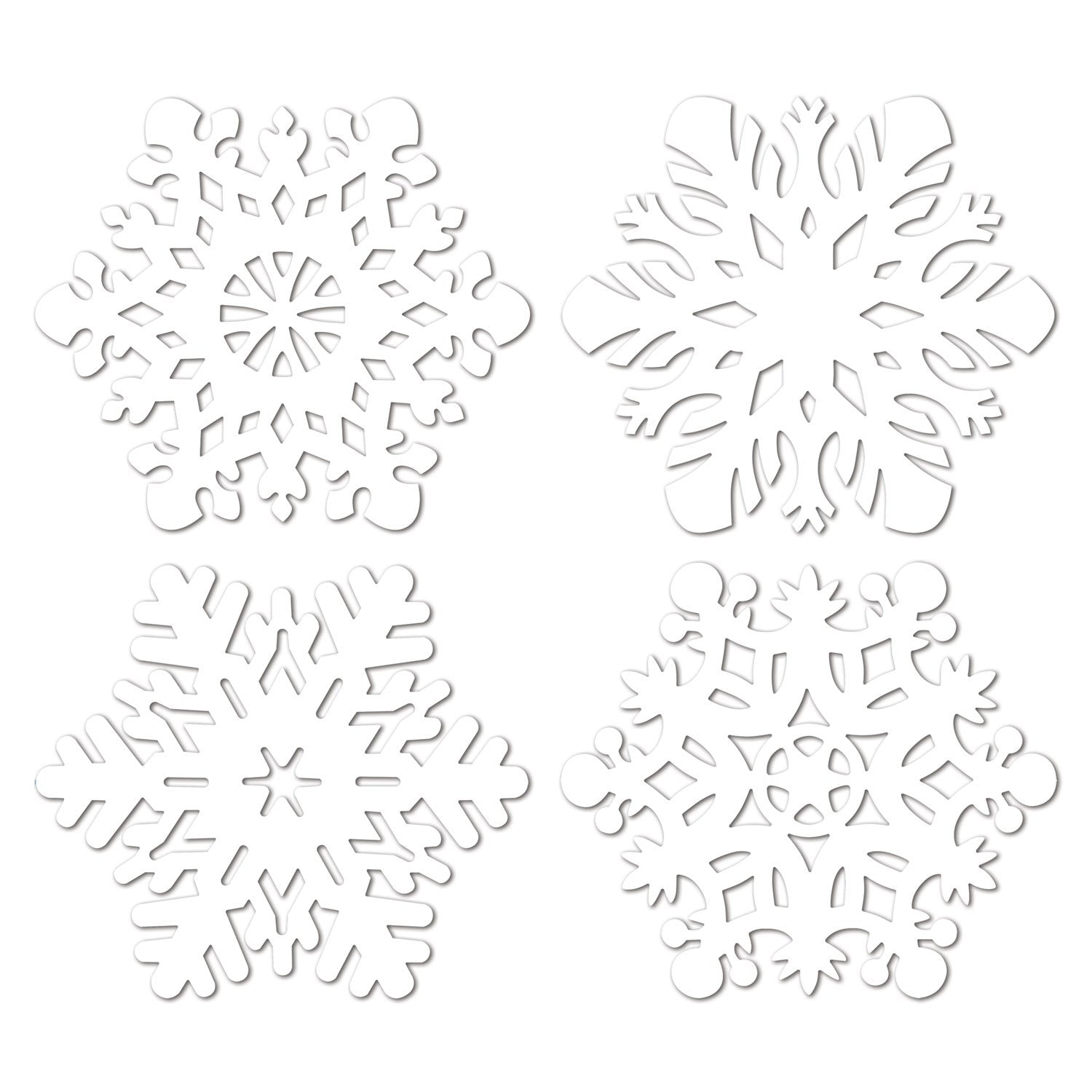 Snowflake Cutouts (Pack of 24)