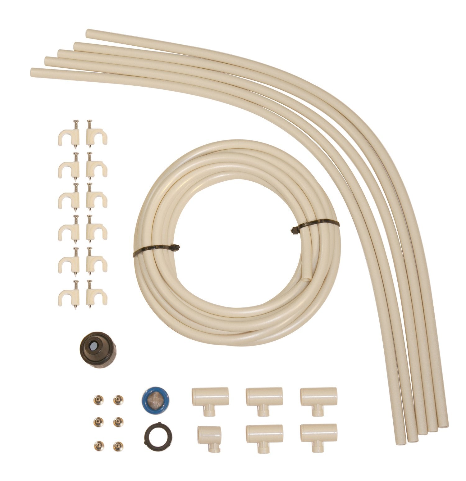 3/8 Cooling Kith with 6 Nozzles (18-ft hose with 5″ 2-ft segments)