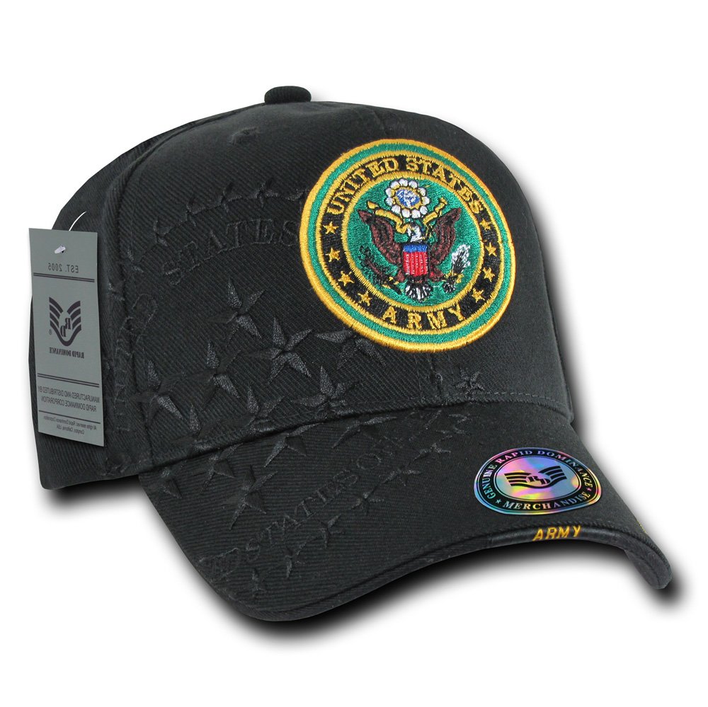 Shadow Caps, Army, Black