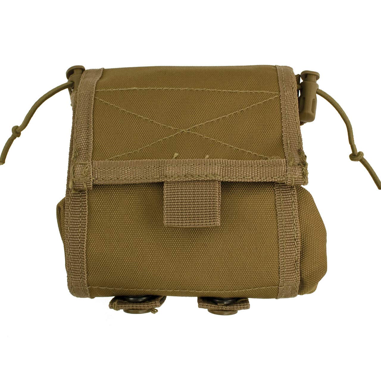 Molle Folding Ammo Dump Pouch - Coyote