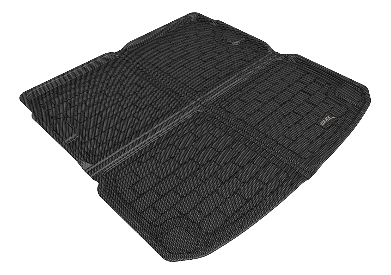 3D MAXpider AUDI E-TRON 2019-2022 CROSS FOLD KAGU BLACK CARGO LINER