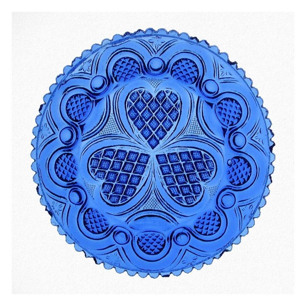 Roman Rosette Tea Plate-Paper Art-26x26″