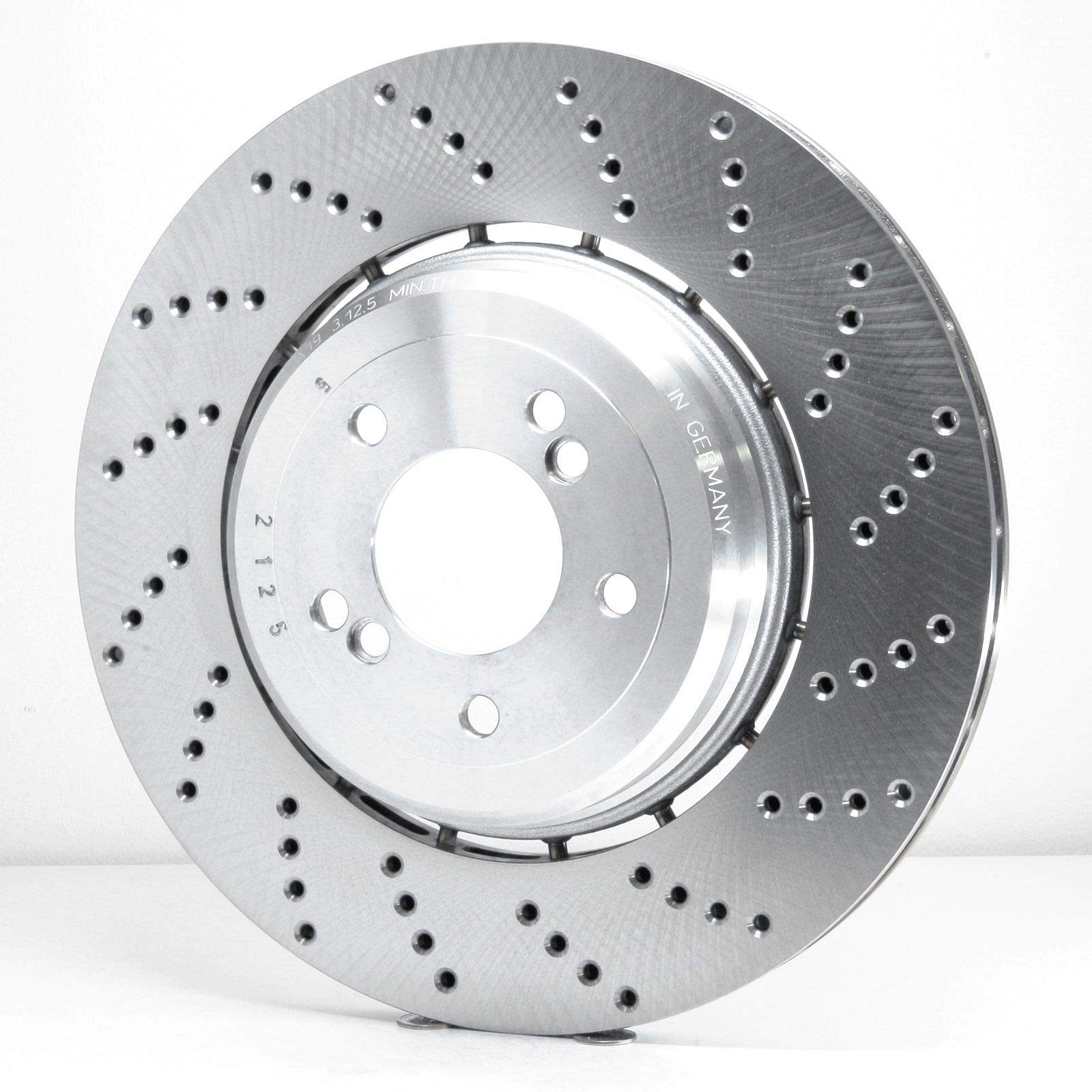 Hi-Carbon Alloy GEOMET Coated Rotor - Drilled 920-31073D