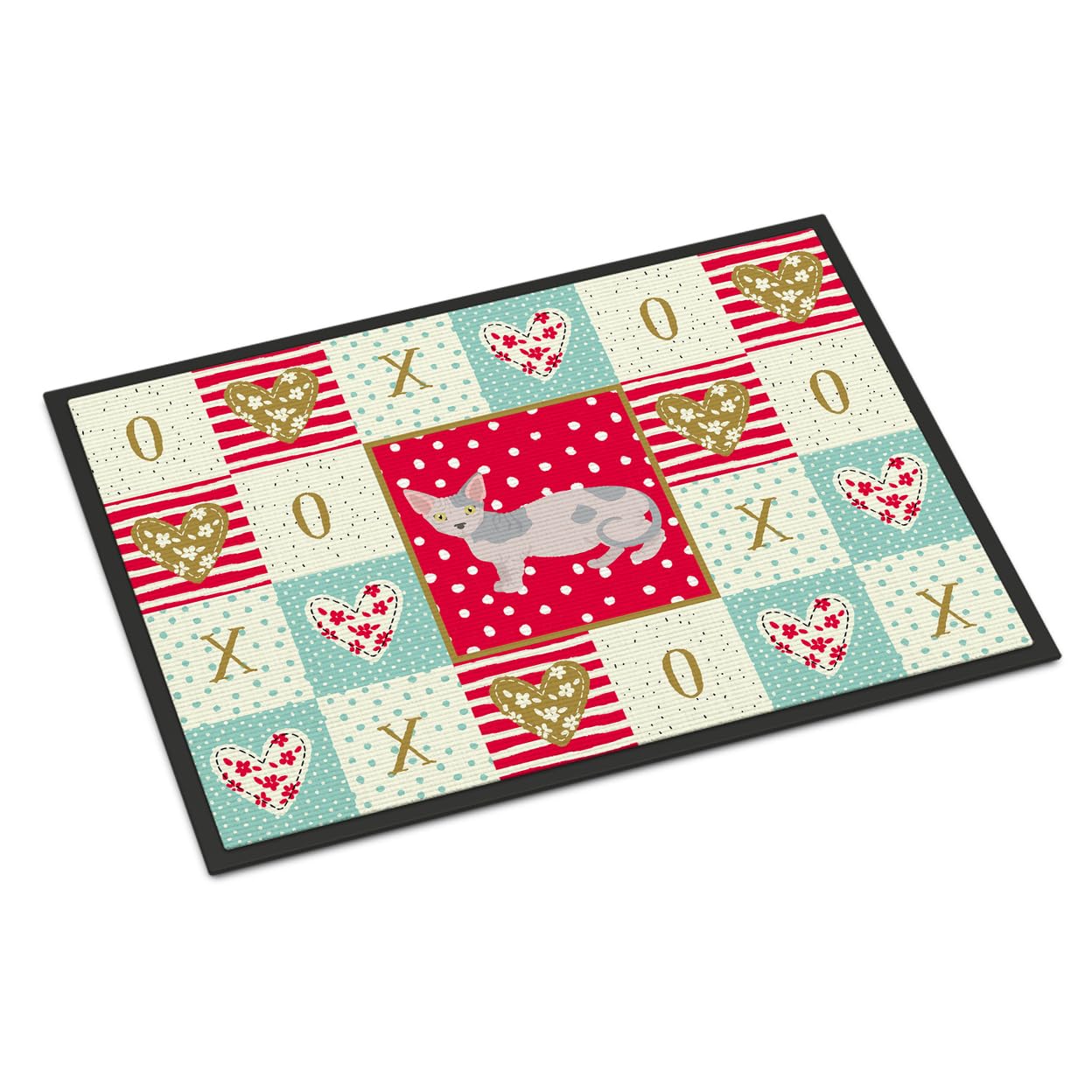 Minskin Cat Love Indoor or Outdoor Mat 18x27
