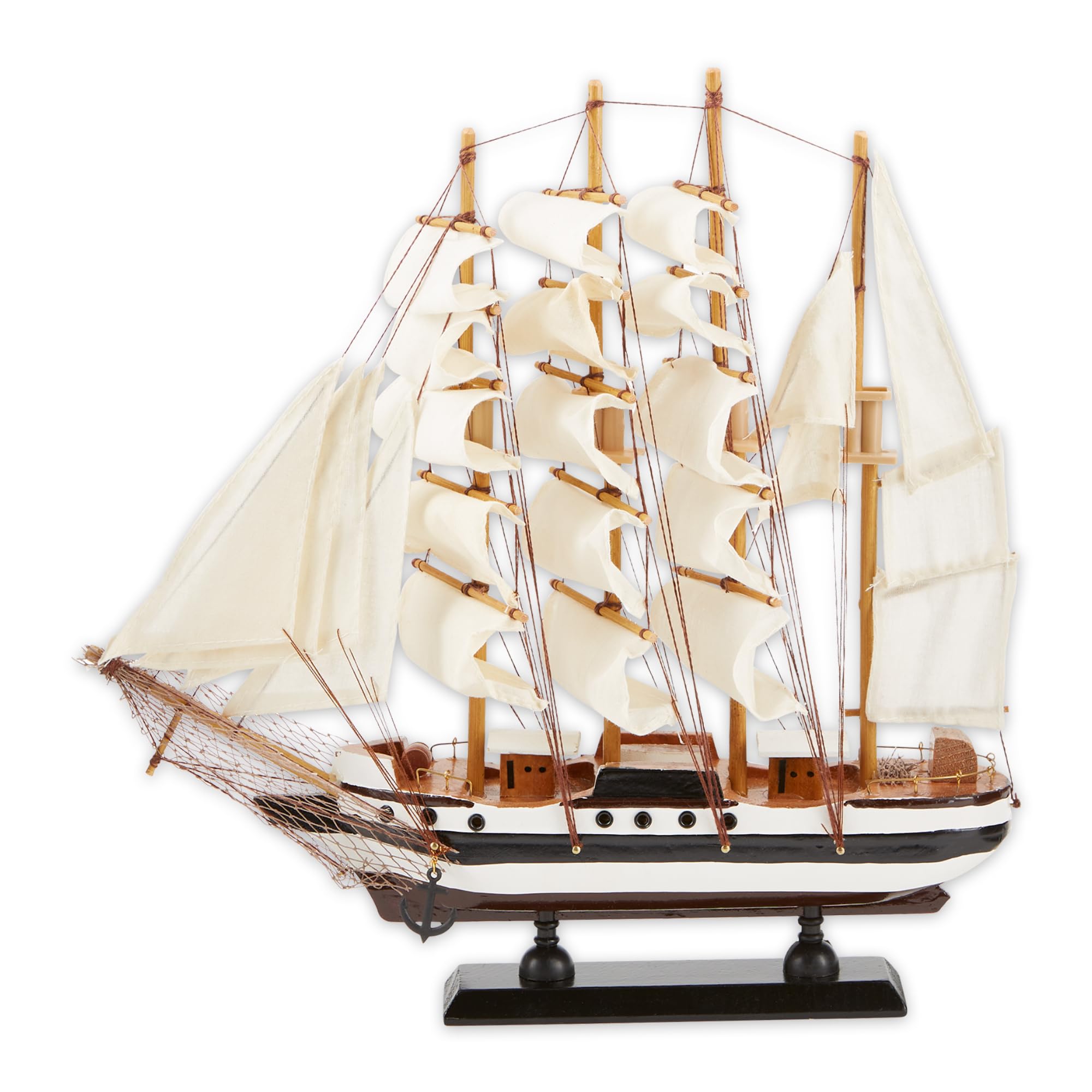 Gifts & Decor 57071642 German Passat Model Ship, Large, Cream