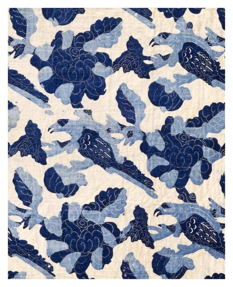 Whole-cloth Quilt (detail)-Paper Art-30x37″