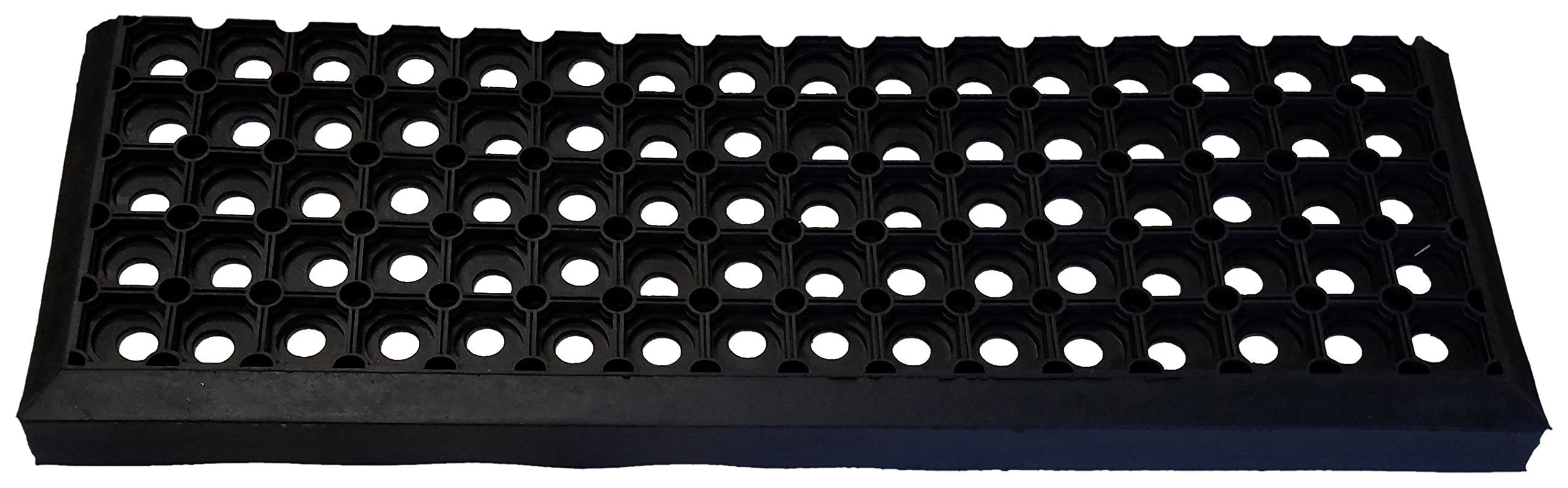 Hollow Rubber Step mat Black -825RBM