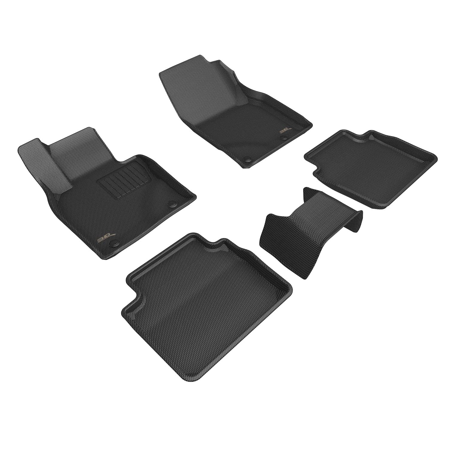 3D MAXpider Compatible with MAZDA CX-50 2023-2025 KAGU BLACK R1 R2