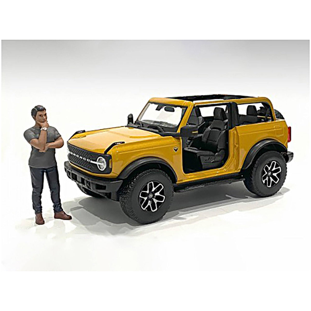 The Dealership Customer Iii Figurine For 1/24 Scale Models By American Diorama 76411