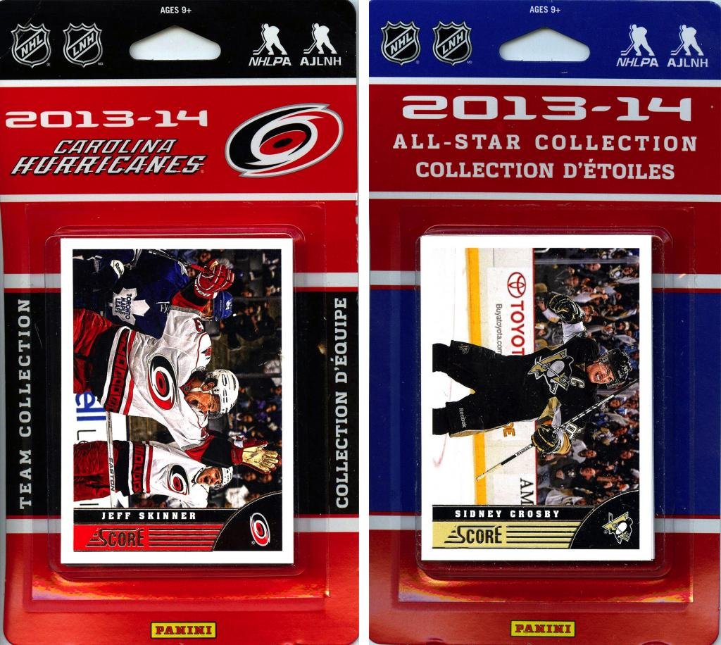 NHL Carolina Hurricanes Licensed 2013-14 Score Team Set and All-Star Set