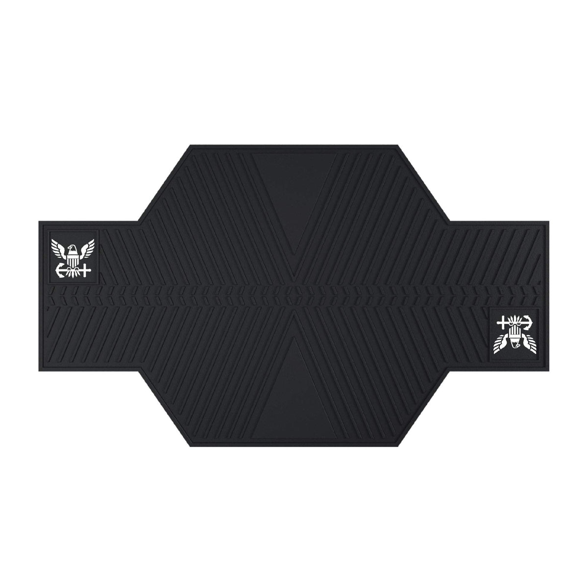 Fanmats 15708 U.S. Navy Motorcycle Mat