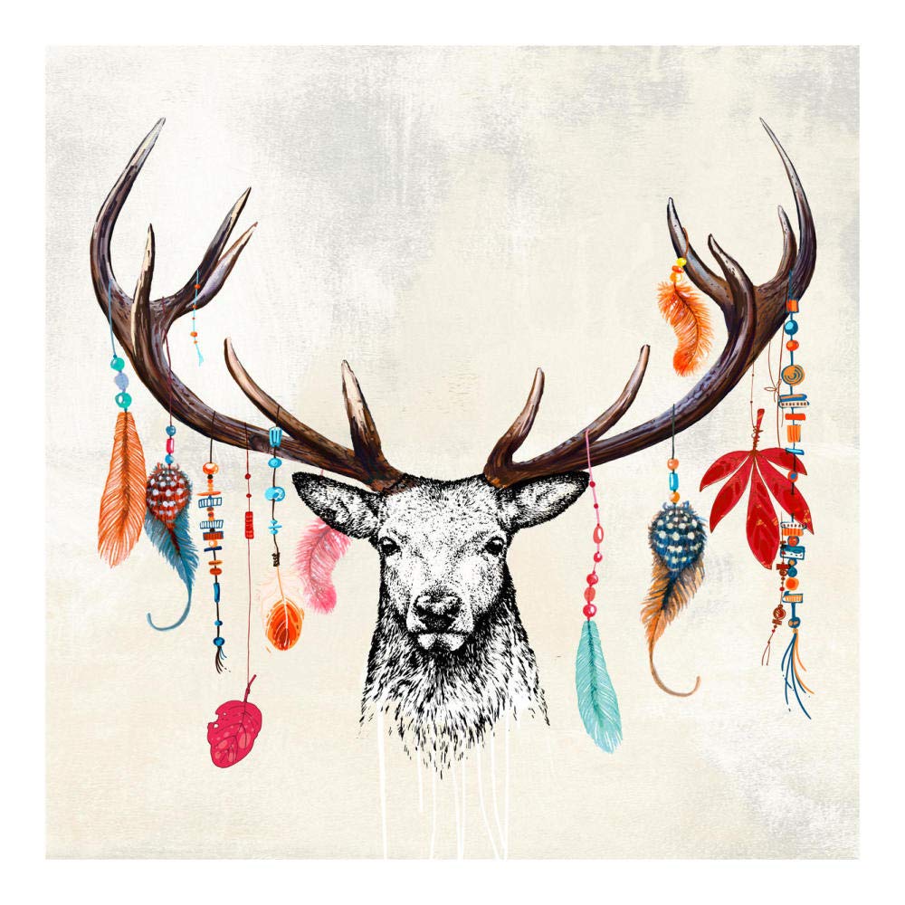 Wild Mesmerizer-Paper Art-20x20”