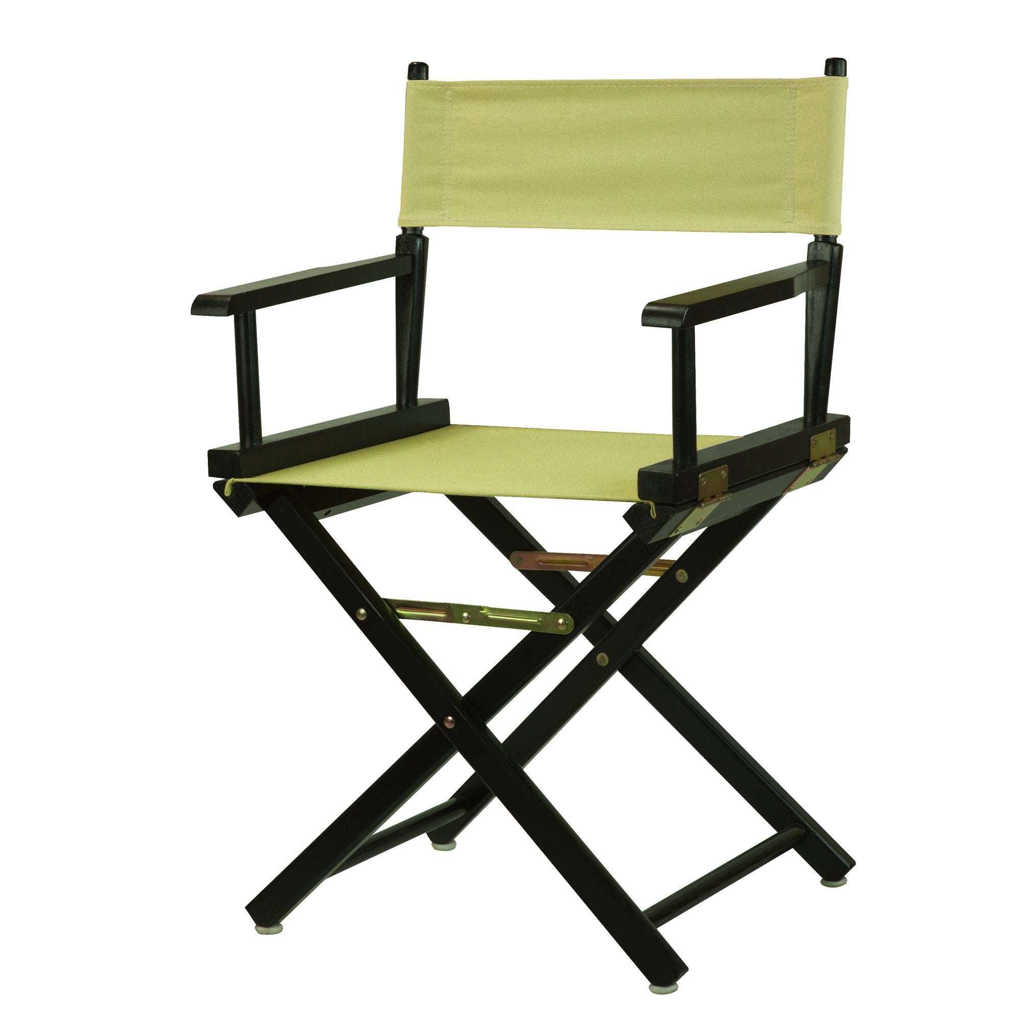 18 Directors Chair Black Frame-Sage Canvas
