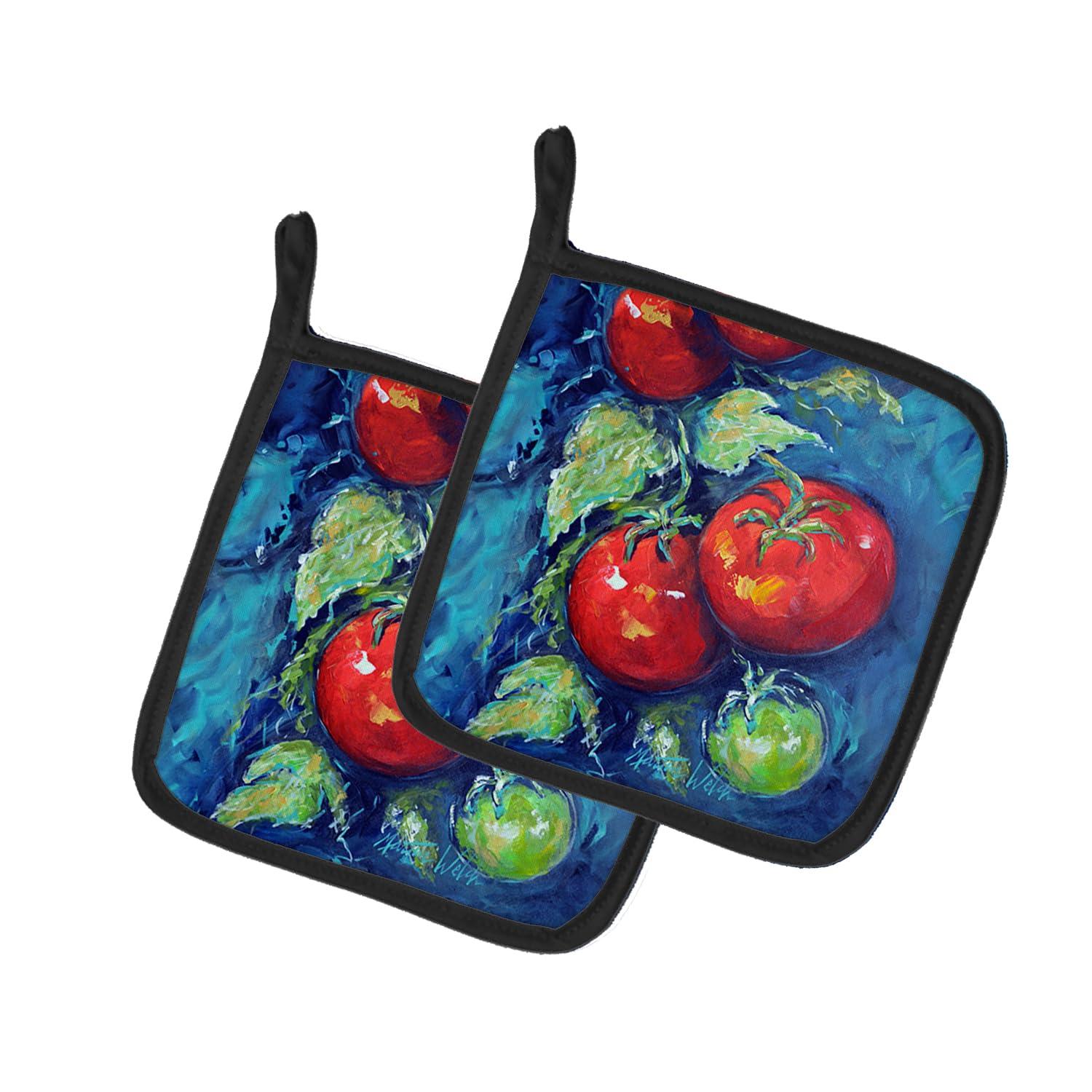 Creole Tomatoes Pair of Pot Holders
