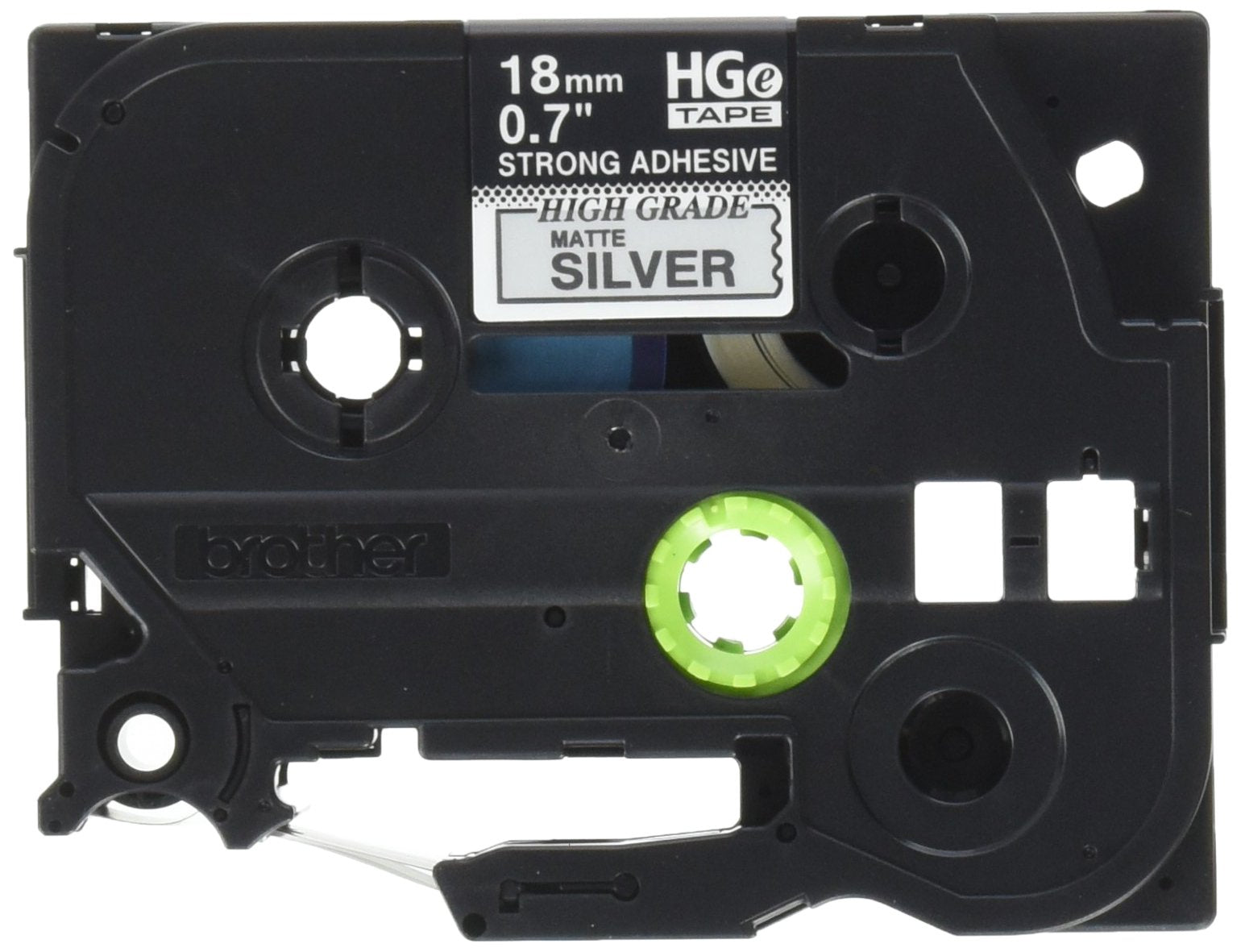 Black  Matte Silver Tape