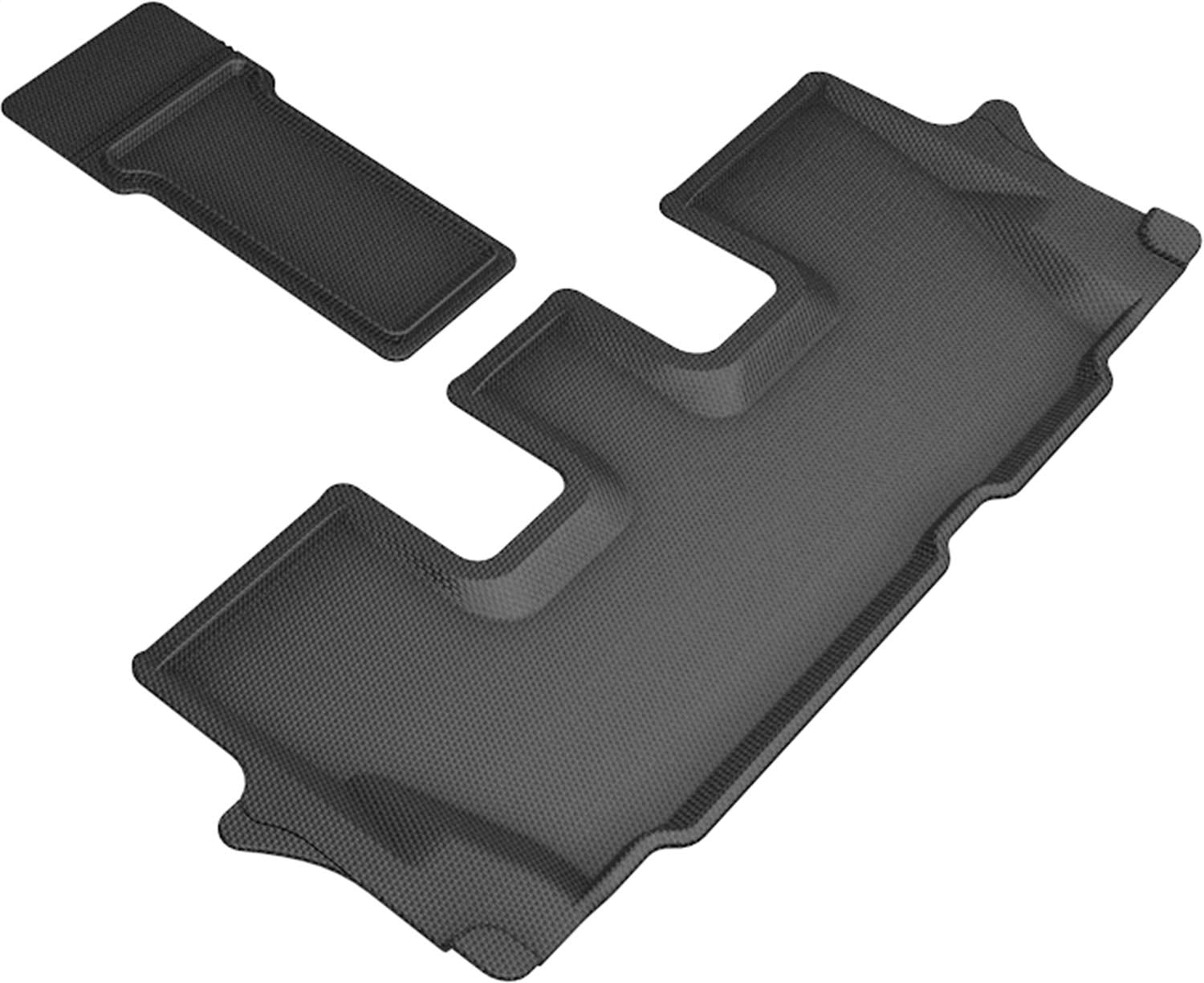 3D MAXpider KIA TELLURIDE 7-SEAT 2020-2022 KAGU BLACK R3 (2PCS)