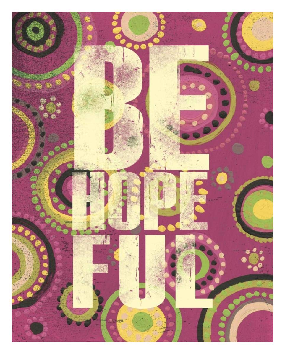 Bright Be Hopeful -Paper Art-24x30”