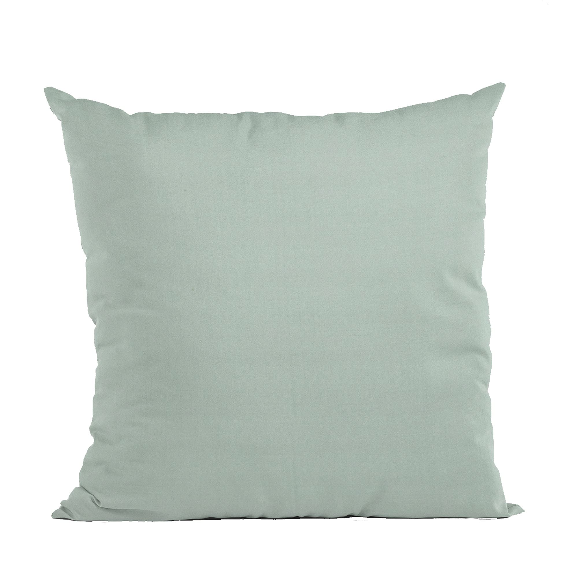 Plutus Aqua Solid Shiny Velvet Luxury Throw Pillow - Double sided  12 x 20″